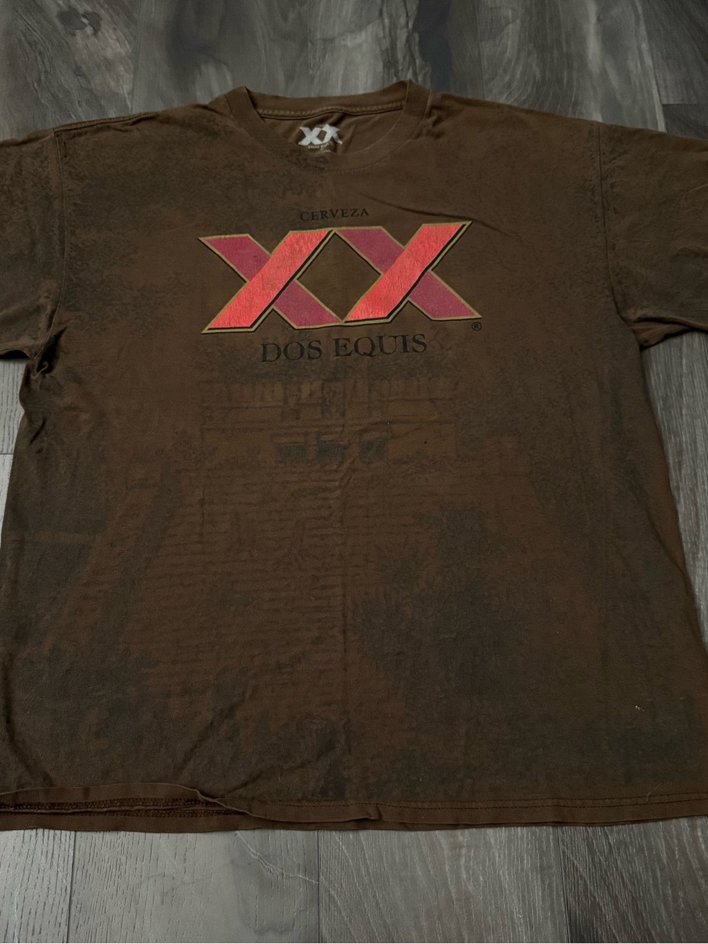 Dos Equis XX Graphic T-shirt Size XL